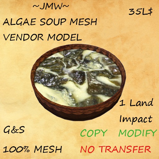 ~JMW~ Algae soup mesh vendor model