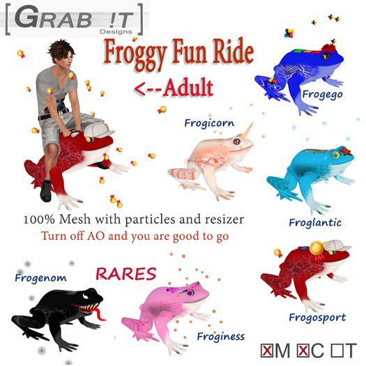 Grab !T - Frogenom - Adult RARE