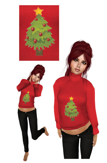 Cady's Christmas Tree Sweater