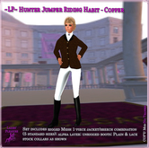 ~LP~ Hunter Jumper Riding Habit (BOXED) Copper