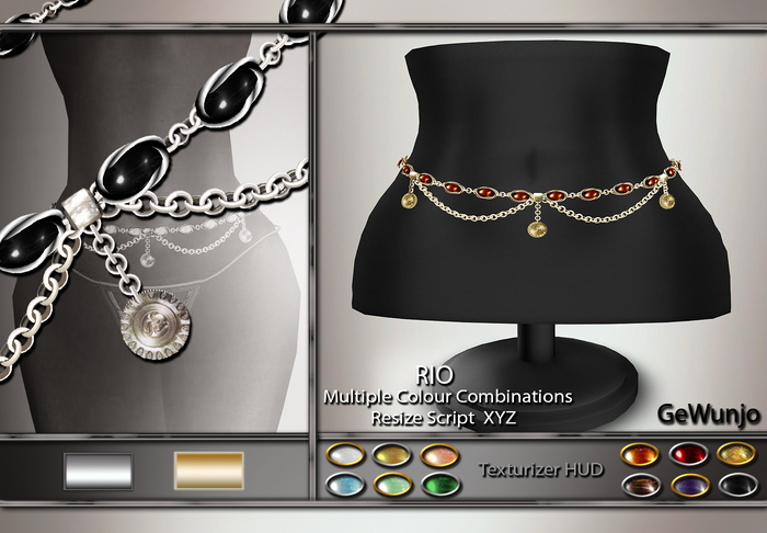 GeWunjo : RIO belly chain