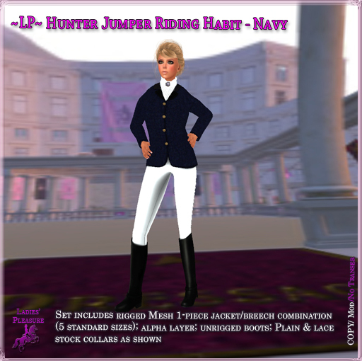 ~LP~ Hunter Jumper Riding Habit (BOXED) Navy