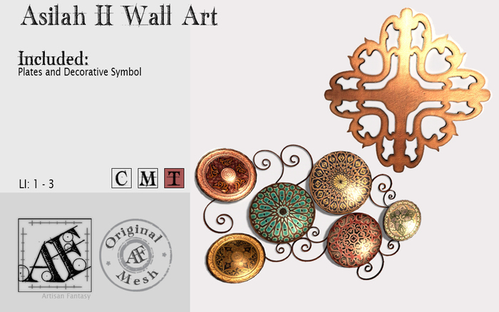 *AF* Asilah II Wall Art
