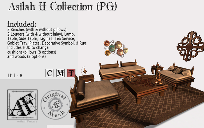 *AF* Asilah II Collection PG