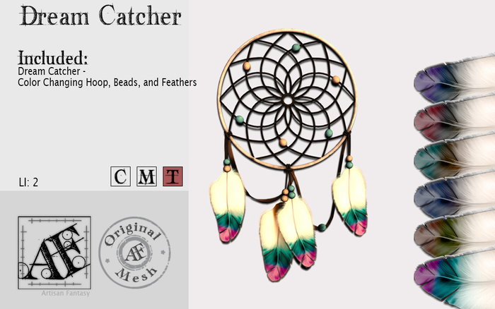 *AF* Dreamcatcher Dream (Wear Me)