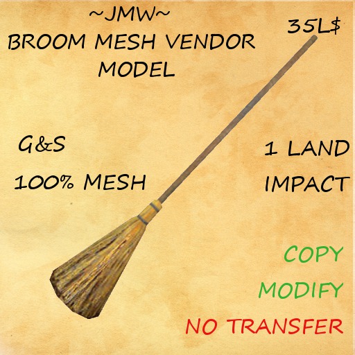 ~JMW~ Broom mesh vendor model