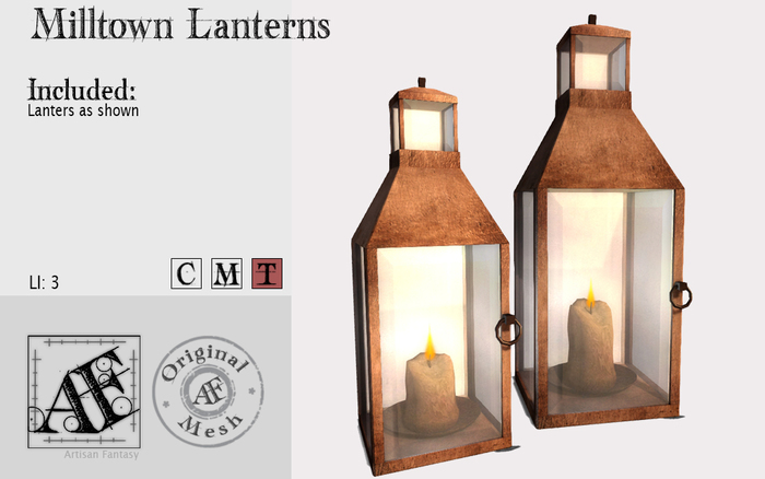 *AF* Milltown Lanterns