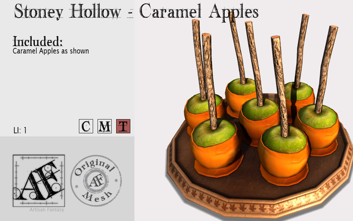 *AF* Stony Hollow Caramel Apples (Wear Me)