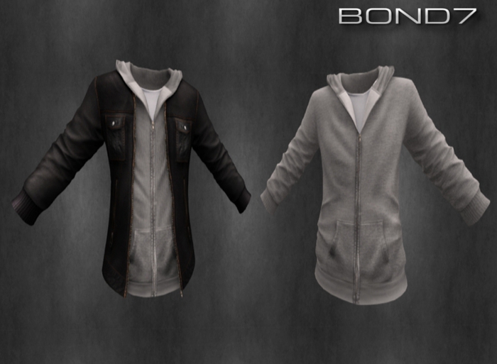 *BOND7* Ranger Jacket (Black: HUD)