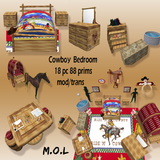 *M.O.L* Cowboy bedroom
