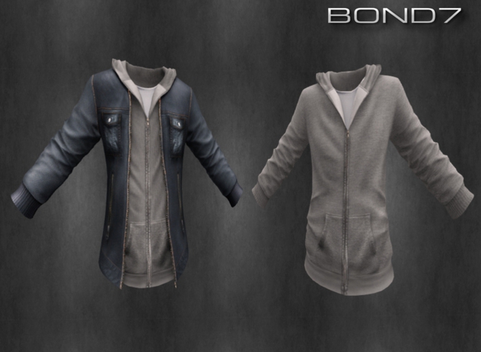 *BOND7* Ranger Jacket (Light Blue: HUD)