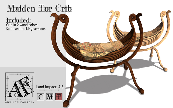 *AF* Maiden Tor Crib (Wear Me)