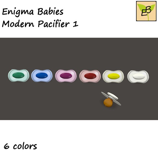 Enigma Babies Pacifier - Modern 1