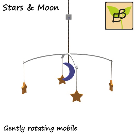 Enigma Babies Stars & Moon Mobile - Sandmann tune