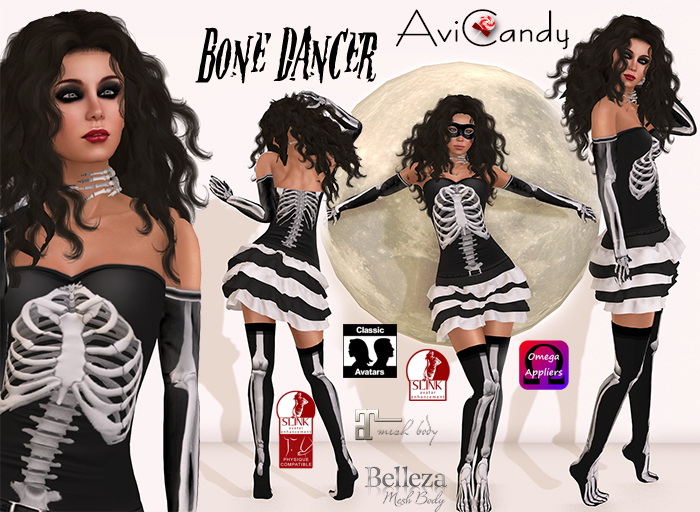 AVICANDY Bone Dancer Outfit
