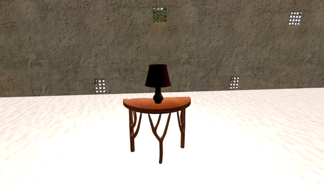 BRANCH TABLE & LAMP