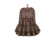 {amiable}Mesh Baby-doll Flared One-piece(Flower02)