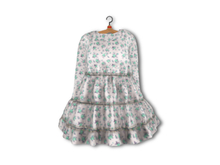 {amiable}Mesh Baby-doll Flared One-piece(Flower06)