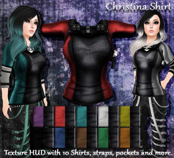 [Syn] Christina Shirt (Texture HUD)