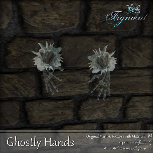 *Figment* Ghostly Hands