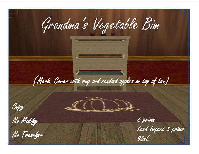 Grandma's Vegetable Bin