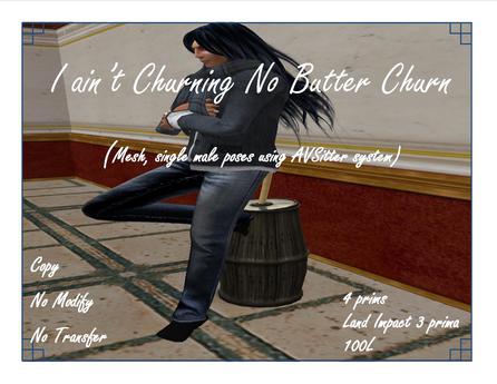 Second Life Marketplace - I ain't Churning no Butter Churn