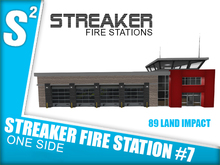 S2 Streaker Fire Station #7 (ONE SIDE) 