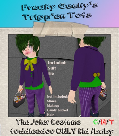 Freaky Geeky- Joker Baby/Kid