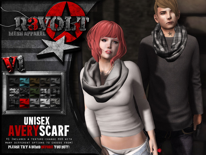 Second Life Marketplace - [R3] - Triksa Jacket [V2] DEMO