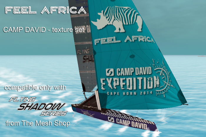 FEEL AFRICA - Flying Shadow Texture CAMP DAVID