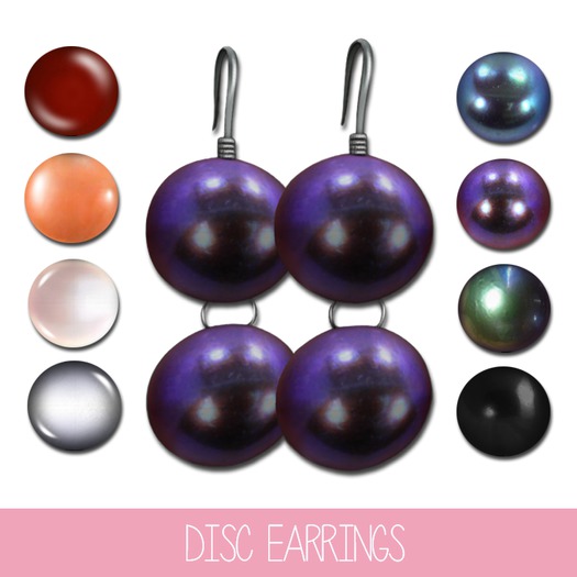 {MYNX} Disc Earrings - Fat Pack