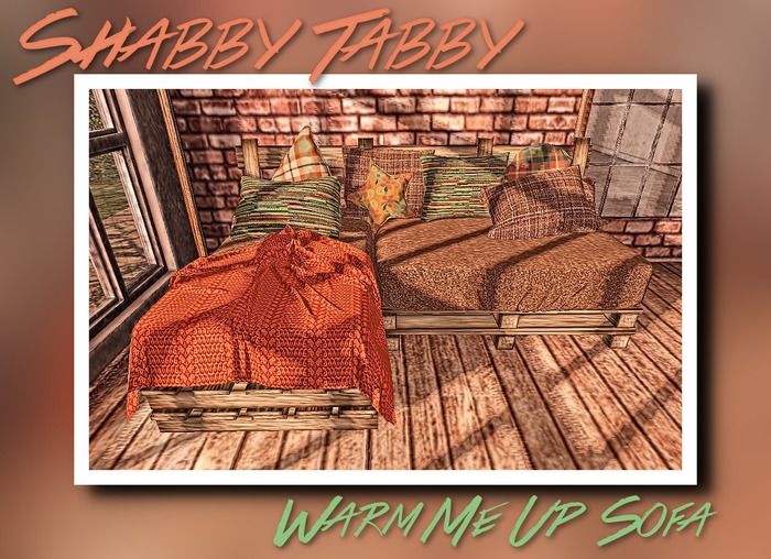 *Shabby* Autumn Warmth Sofa