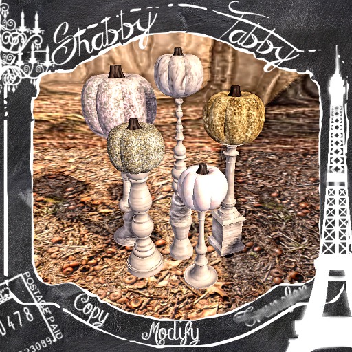 *Shabby* Glam Pumpkins