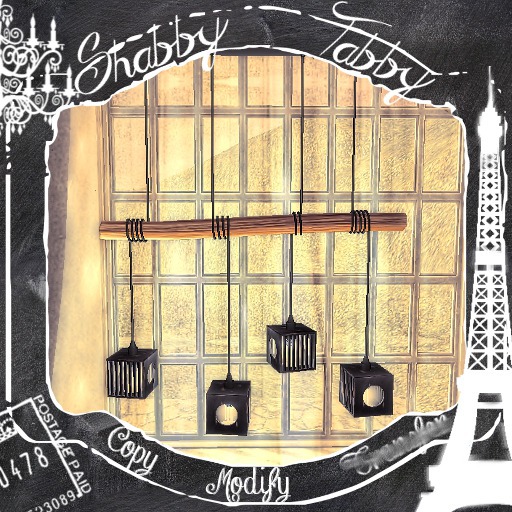 *Shabby* Scandi Lamp