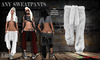 B bos any sweatpants white white
