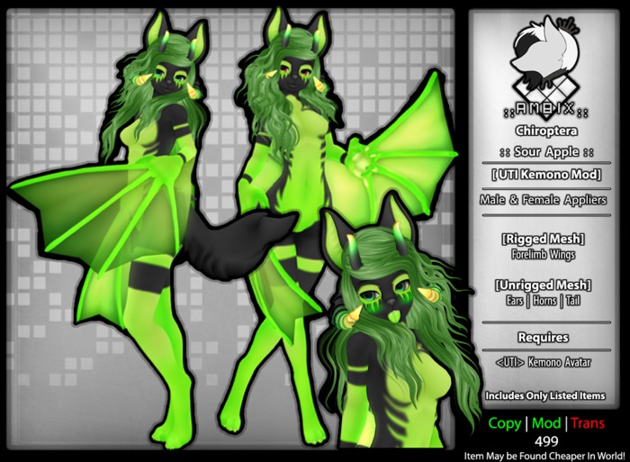 ::AMBIX:: [BOXED]  :: Chiroptera [Sour Apple] ::