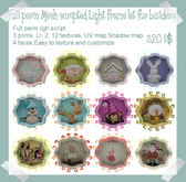 Full Perm MESH Light Frame kit for builders