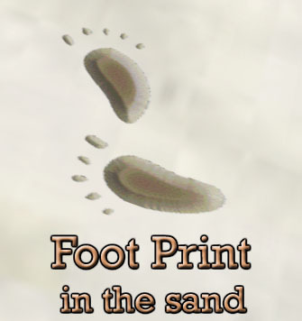 *FOOTPRINT_IN THE SAND*
