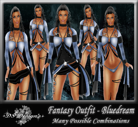 ** DS Design's ** FANTASY OUTFIT - BLUEDREAM