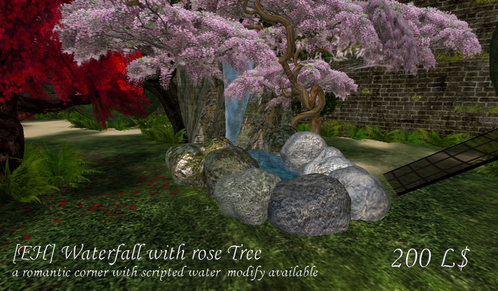 [EH] Waterfall with romantic Tree
