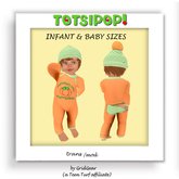 TOTSIPOP! Set of Two Mommy's Little Punkin (infant & baby sizes)