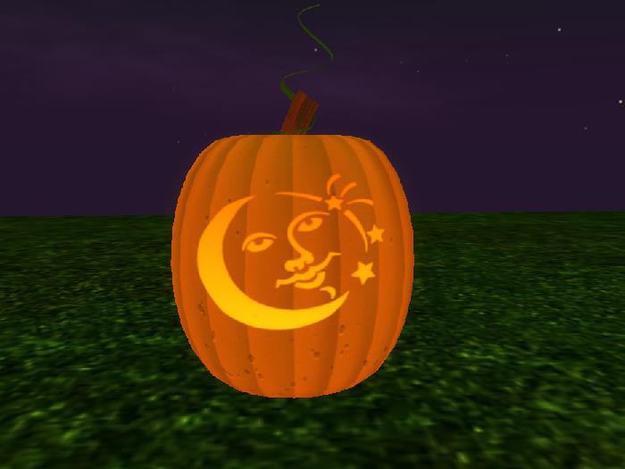 Moon Jack-o-Lantern