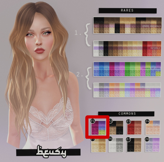 Beusy: That Too #4 Peach (Cosmetic's Fair)