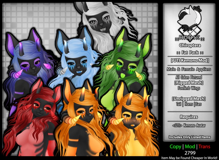 ::AMBIX:: [BOXED]  :: Chiroptera [Fat Pack] ::