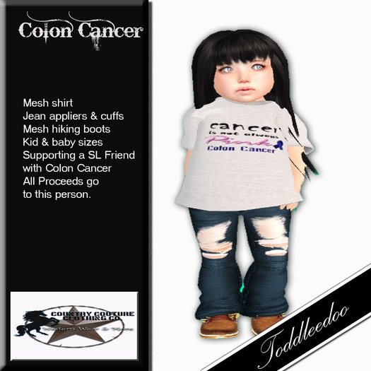 Country Couture TD Colon Cancer