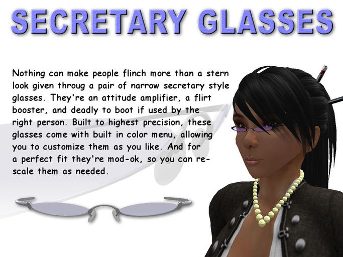 Secretary Glasses