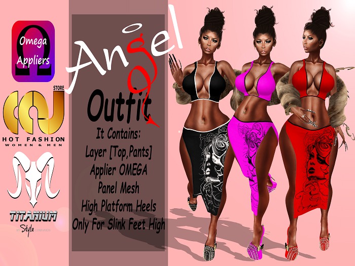 Angel Outfit - Purple