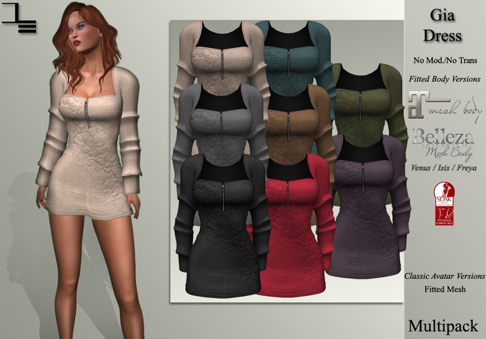 DE Designs - Gia Dress - Multipack