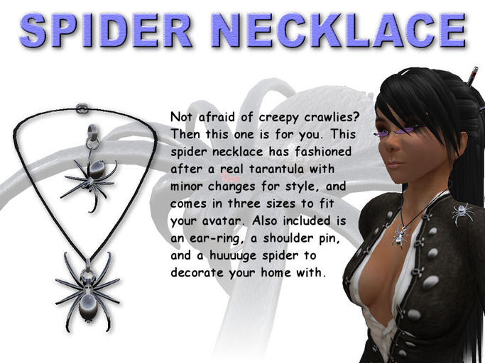 Spider Necklace