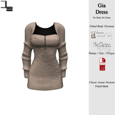 DE Designs - Gia Dress - Tan